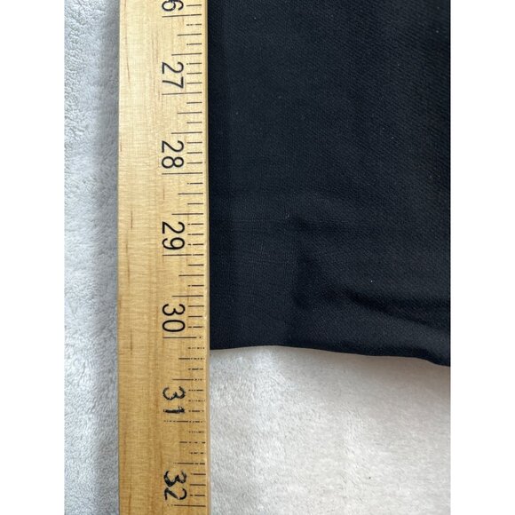 Lane Bryant Pants Womens 18 Black Stretch Zipper Pockets - Picture 6 of 7